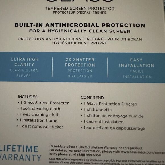 Clean Screenz by Case-Mate iphone 11 Pro, iPhone Xs and IPhone X NIB - Picture 5 of 5